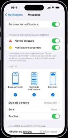 autoriser les notifications