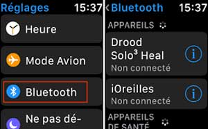 activer le bluetooth sur votre appareil