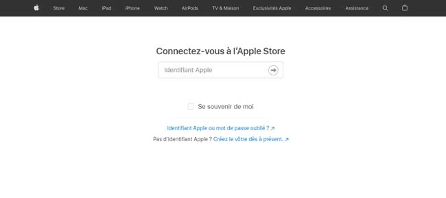 créer un identifiant apple via un ordinateur