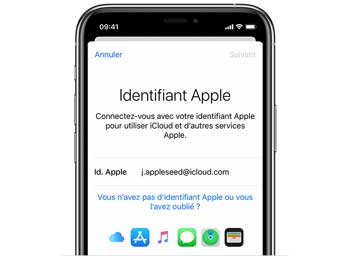 créer un identifiant apple sur iphone