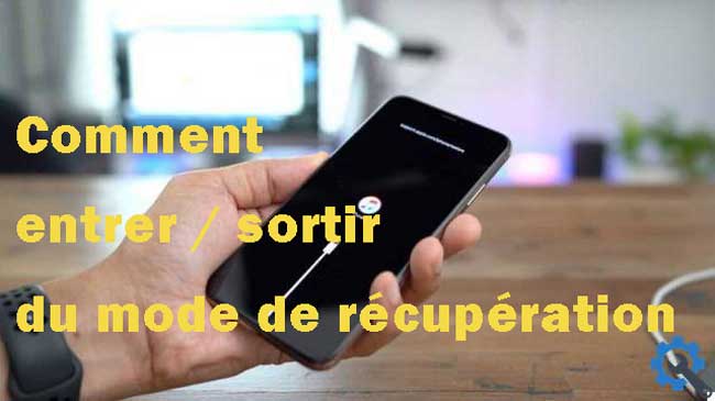 comment entrer en mode de récupération sur iphone