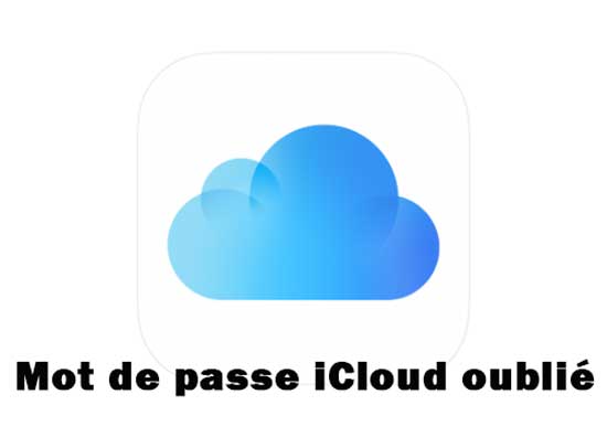 mot de passe icloud oublié