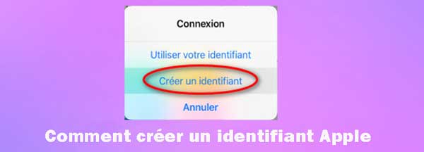 comment créer un identifiant apple