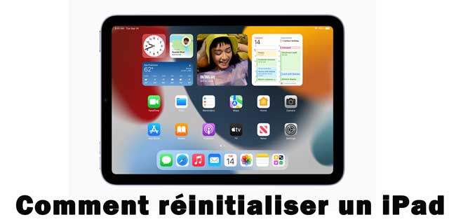 comment réinitialiser ipad