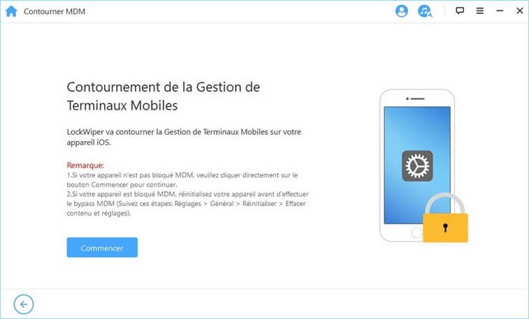 contourner le mdm imyfone