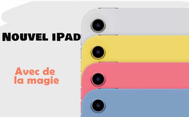 nouveau modèle de l'ipad