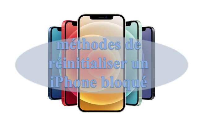 réinitialiser iphone bloqué