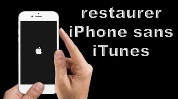 restaurer iphone sans itunes