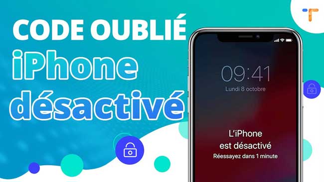 débloquer iphone désactivé avec / sans itunes