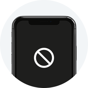 l'écran désactivé