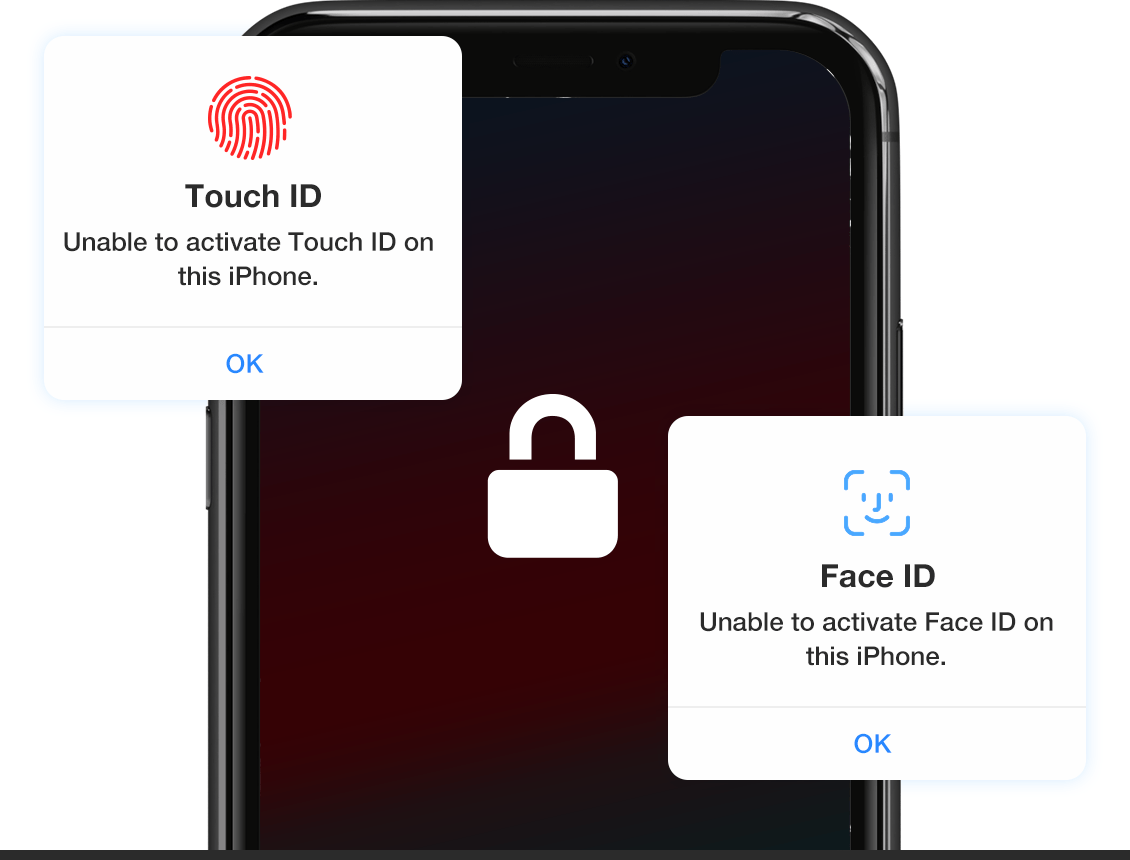 face id ne fonctionne pas