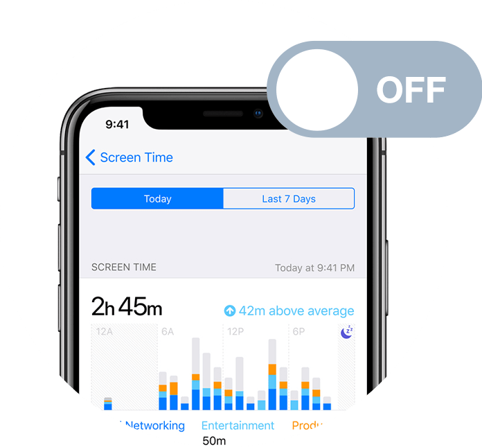 désactiver le temps d’écran